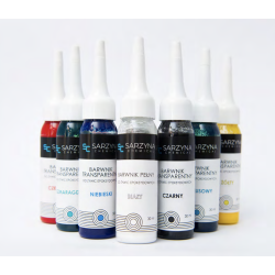 Caurspīdīgs pigments - komplets